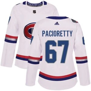 Damen Montreal Canadiens Trikot Max Pacioretty 67 Weiß 2017 100 Classic Authentic